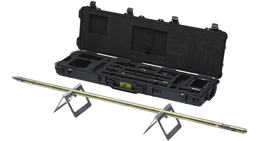 sub-surface mining gamma logging instrument kit