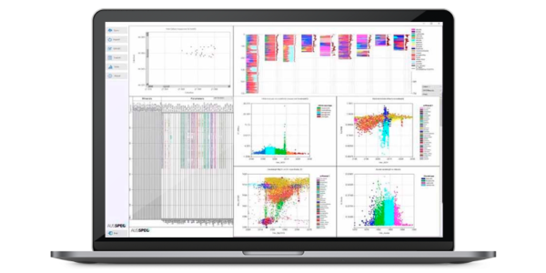 Desktop screen with aiSIRIS app