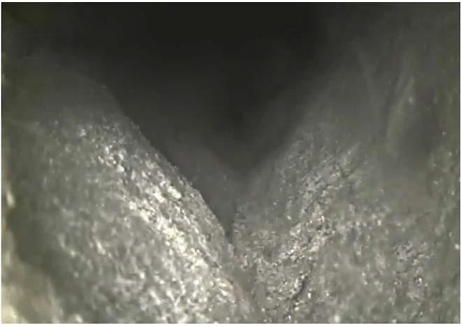 Water destroys the formation