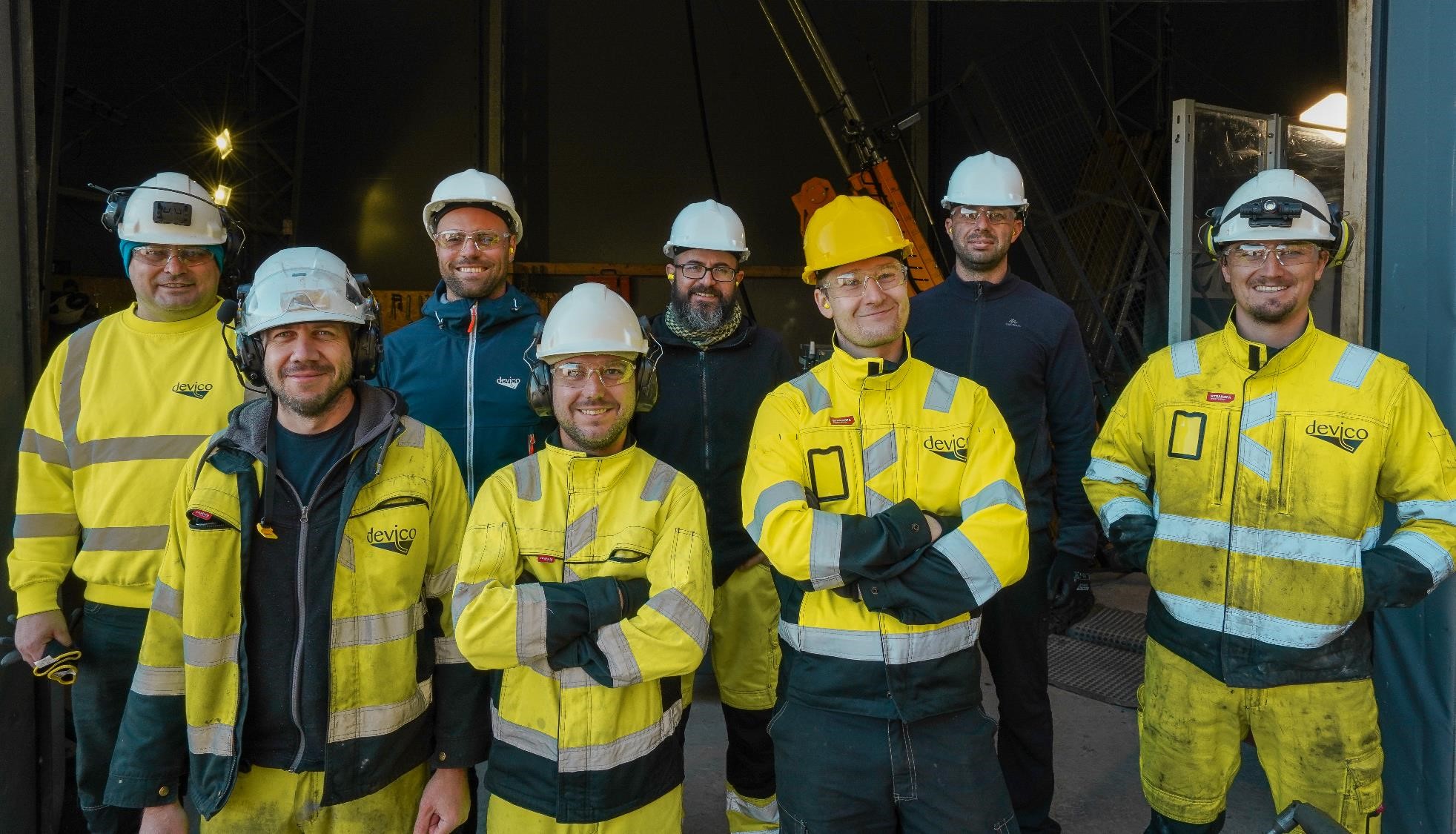 On-site drillers using IMDEX Managed Services solutions